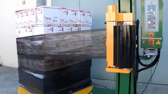 Pallet Stretch Wrapping machine with Scales 1 GPEXP 108W for Pallet Wrapping
